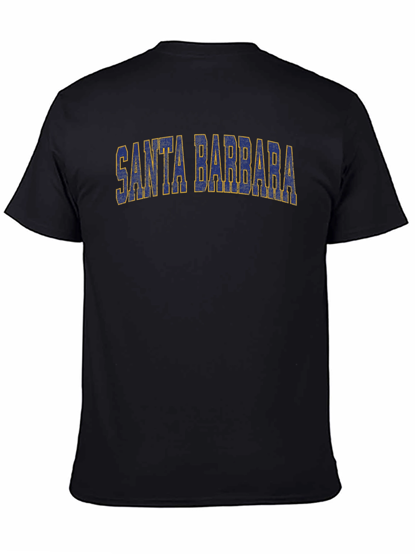 Santa Barbara Graphic Tee -  Distressed Print
