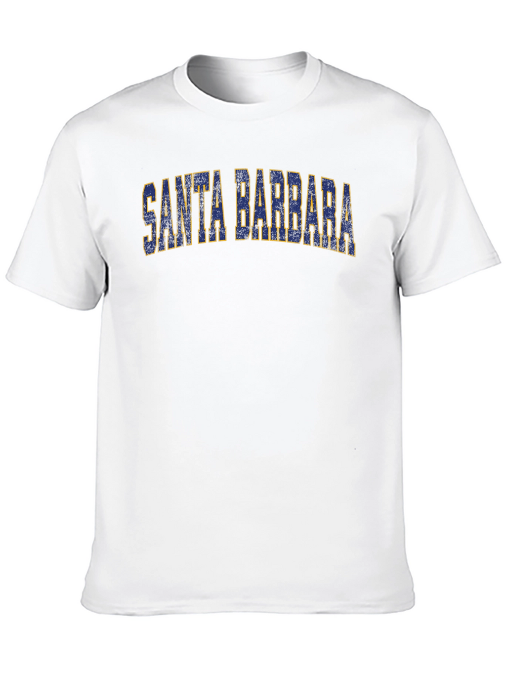 Santa Barbara Graphic Tee -  Distressed Print