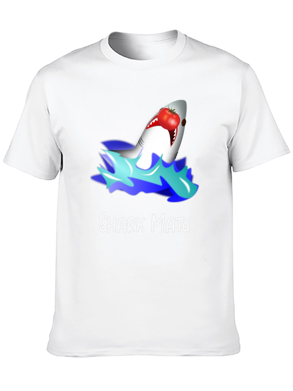 Sharkmato Funny Graphic T-Shirt