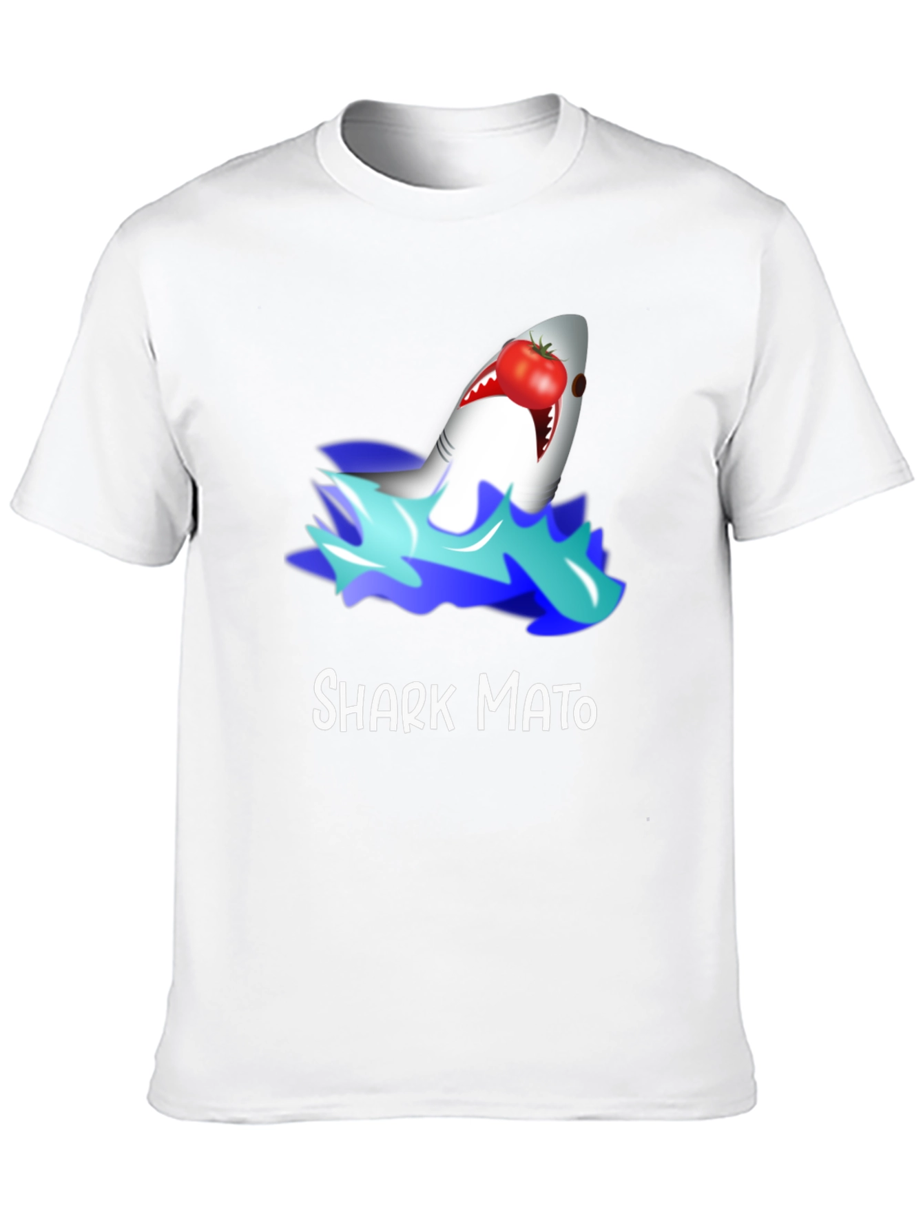 Sharkmato Funny Graphic T-Shirt