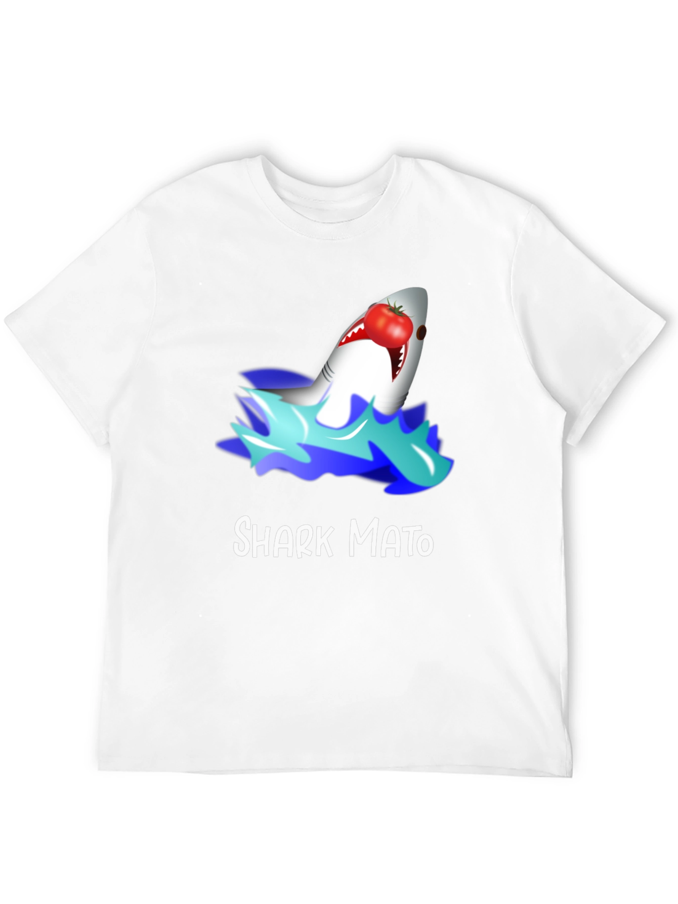 Sharkmato Funny Graphic T-Shirt