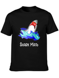 Sharkmato Funny Graphic T-Shirt