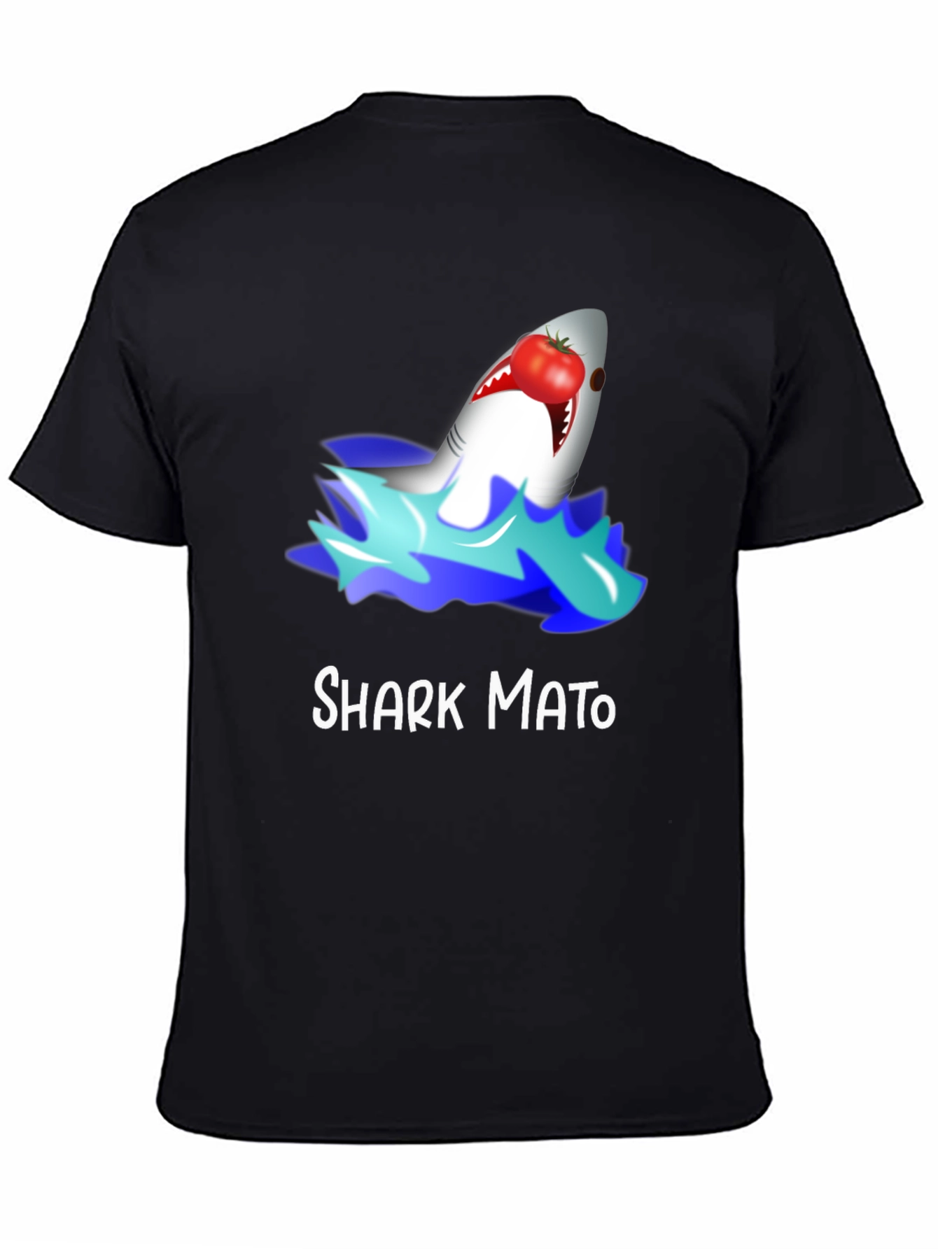 Sharkmato Funny Graphic T-Shirt