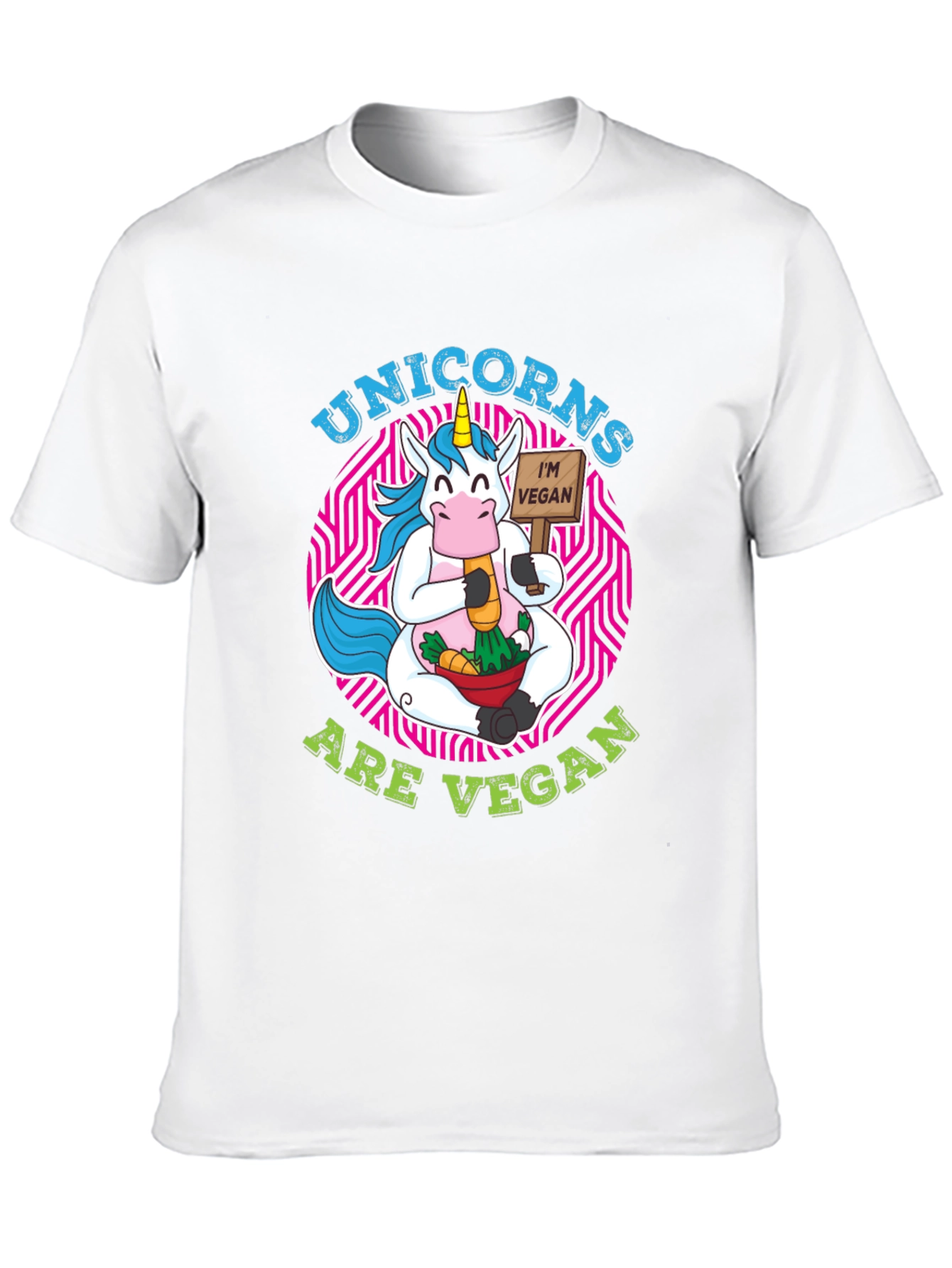 Unicorn Vegan T-Shirt - Funny Animal Lover Tee