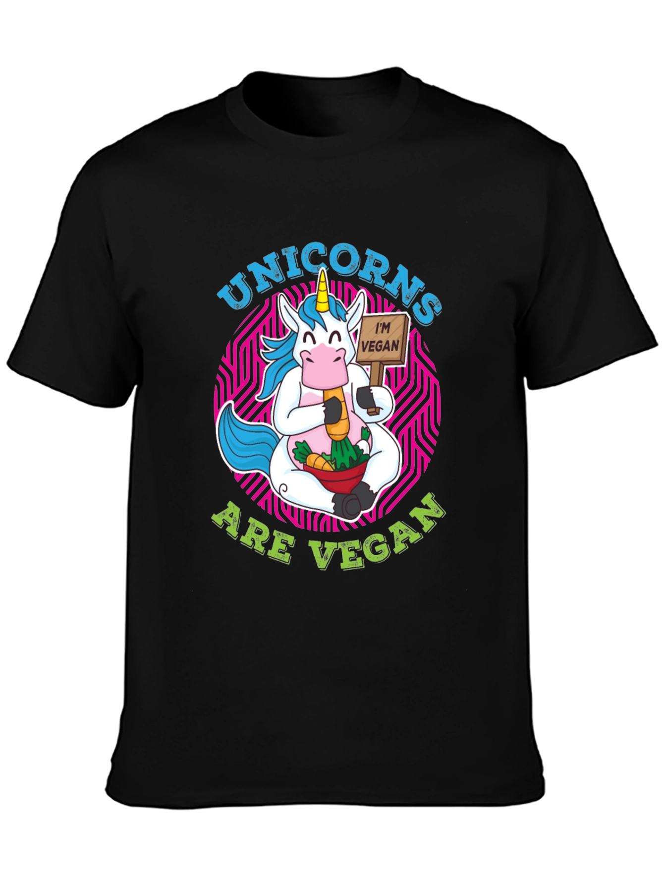Unicorn Vegan T-Shirt - Funny Animal Lover Tee
