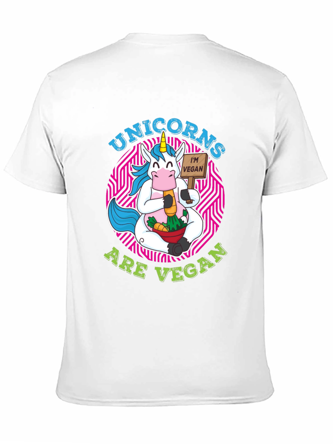 Unicorn Vegan T-Shirt - Funny Animal Lover Tee