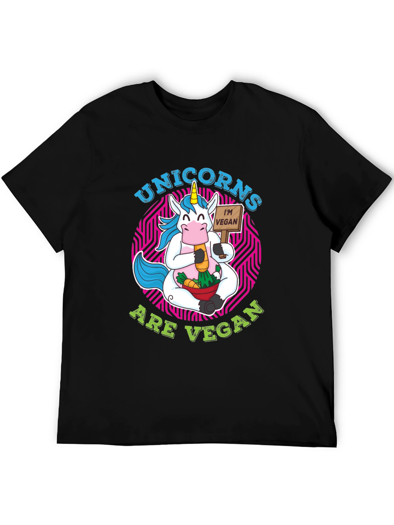 Unicorn Vegan T-Shirt - Funny Animal Lover Tee