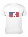 American Flag Basketball T-Shirt