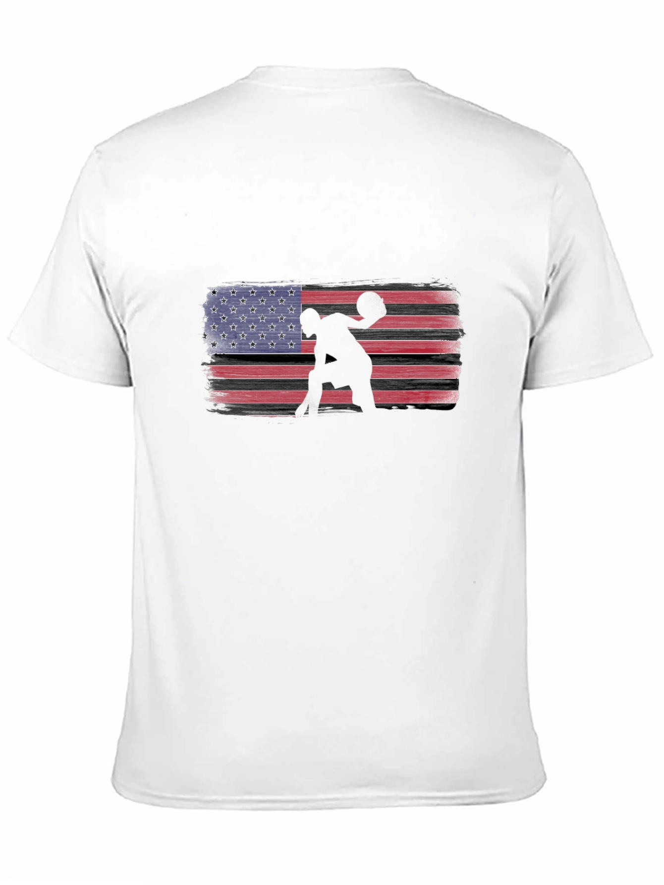 American Flag Basketball T-Shirt