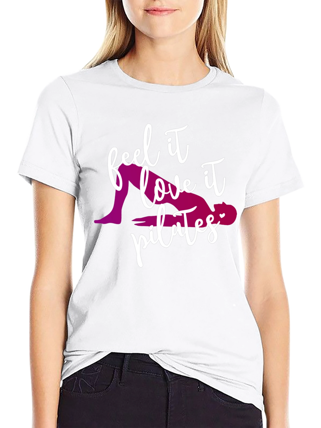 Pilates Lover Tee - Feel It Love It