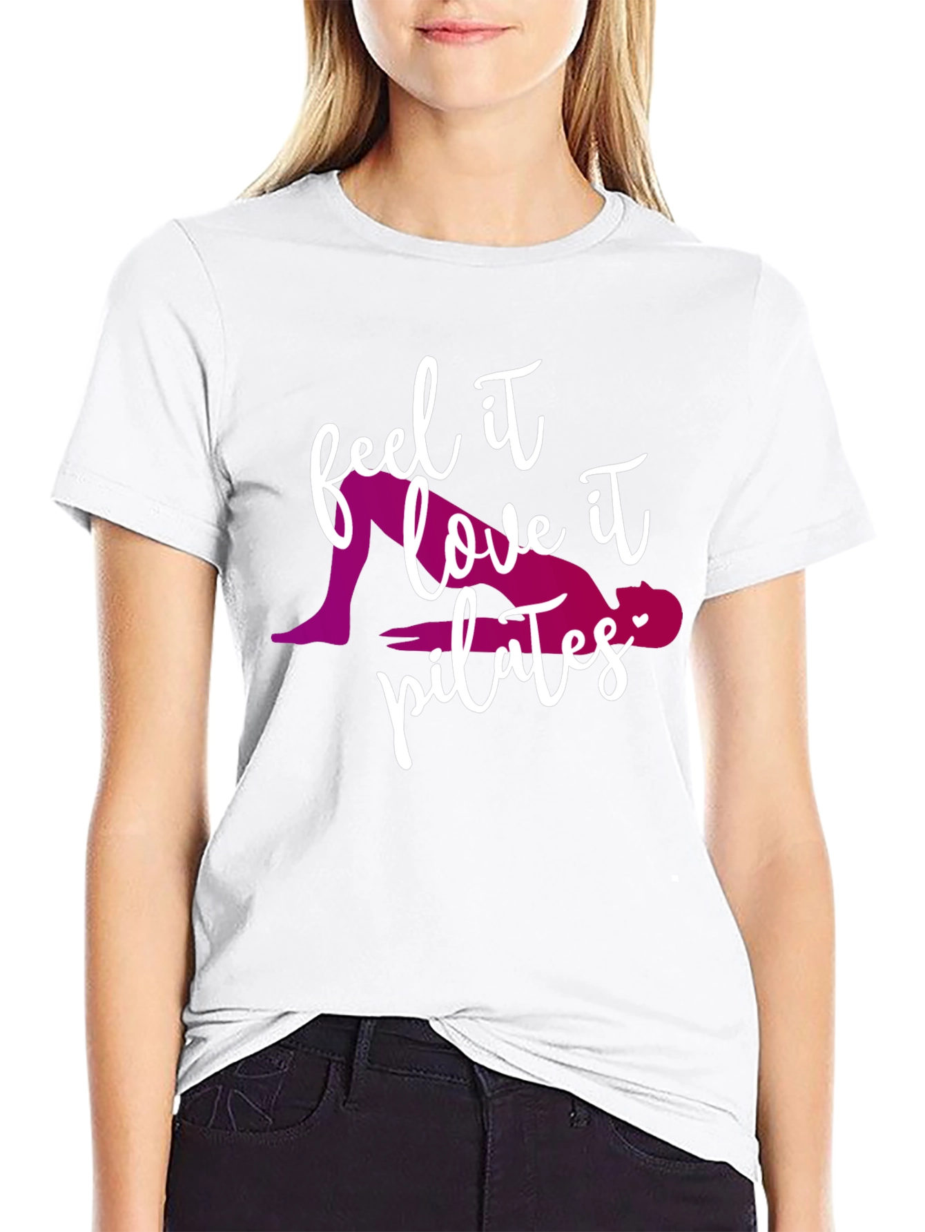 Pilates Lover Tee - Feel It Love It