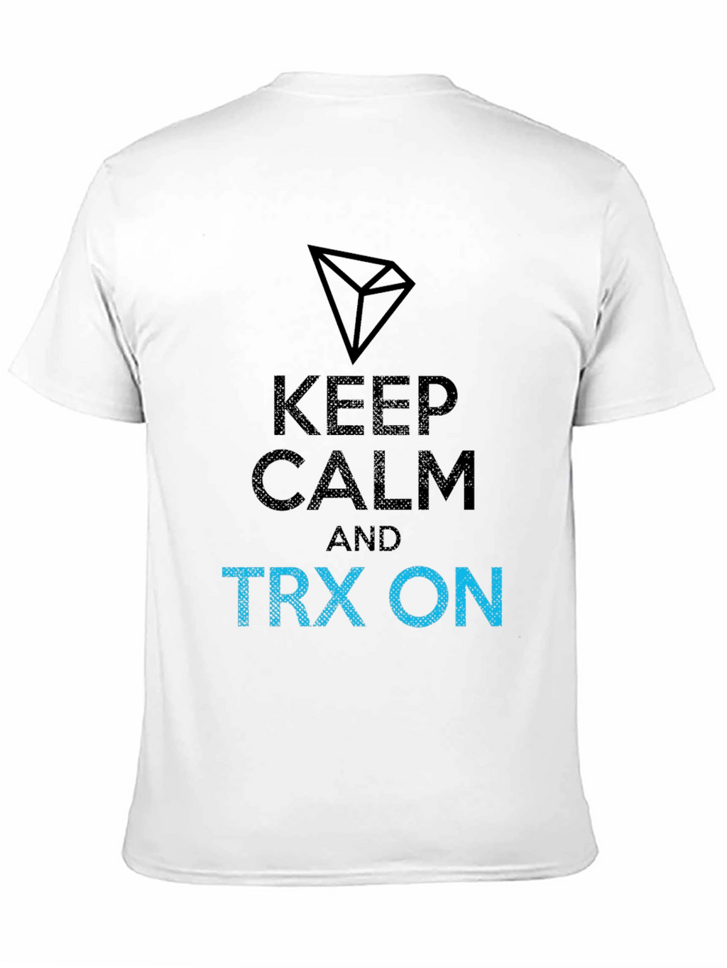 Keep Calm and TRX On Black T-Shirt