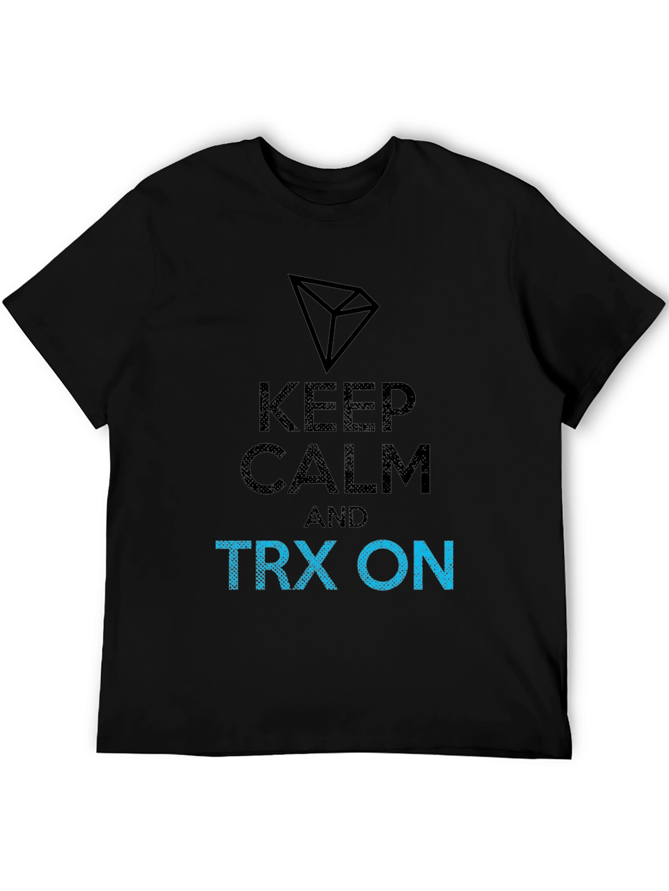 Keep Calm and TRX On Black T-Shirt