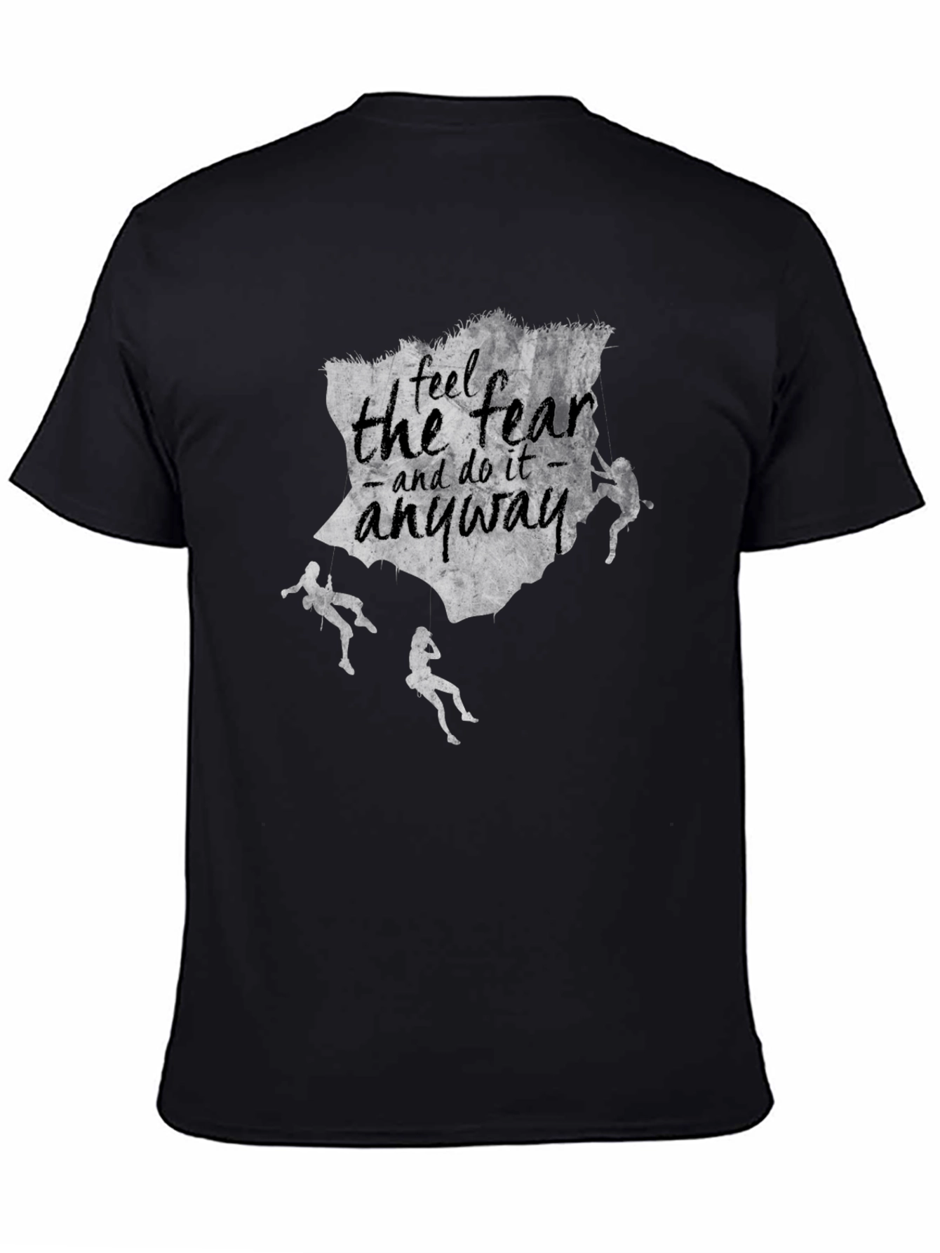 Fearless Climbing T-Shirt - Inspirational Design