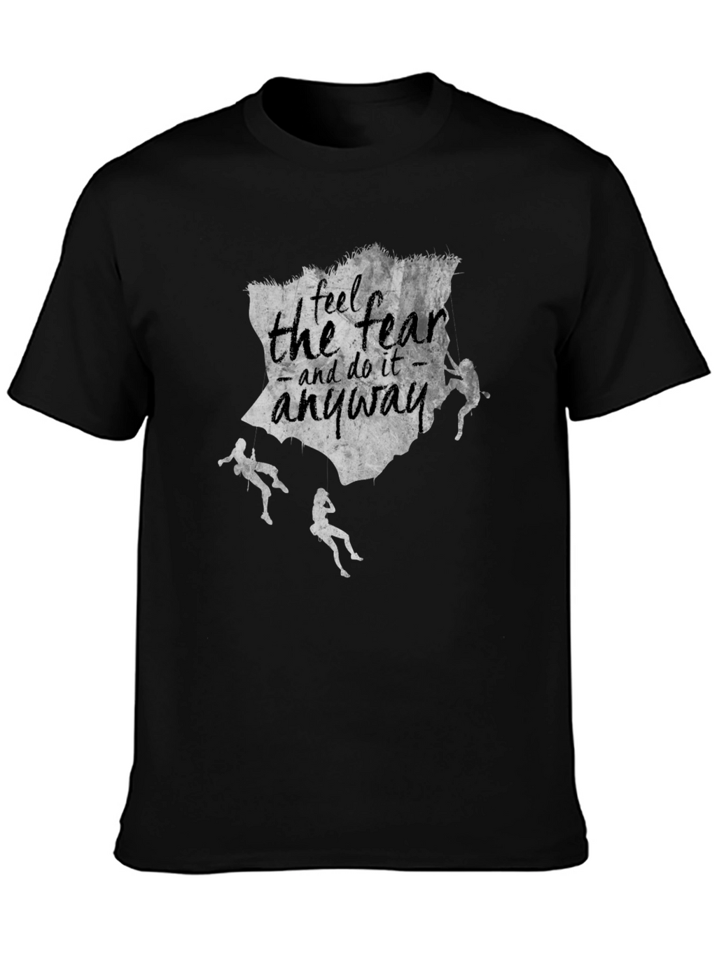 Fearless Climbing T-Shirt - Inspirational Design