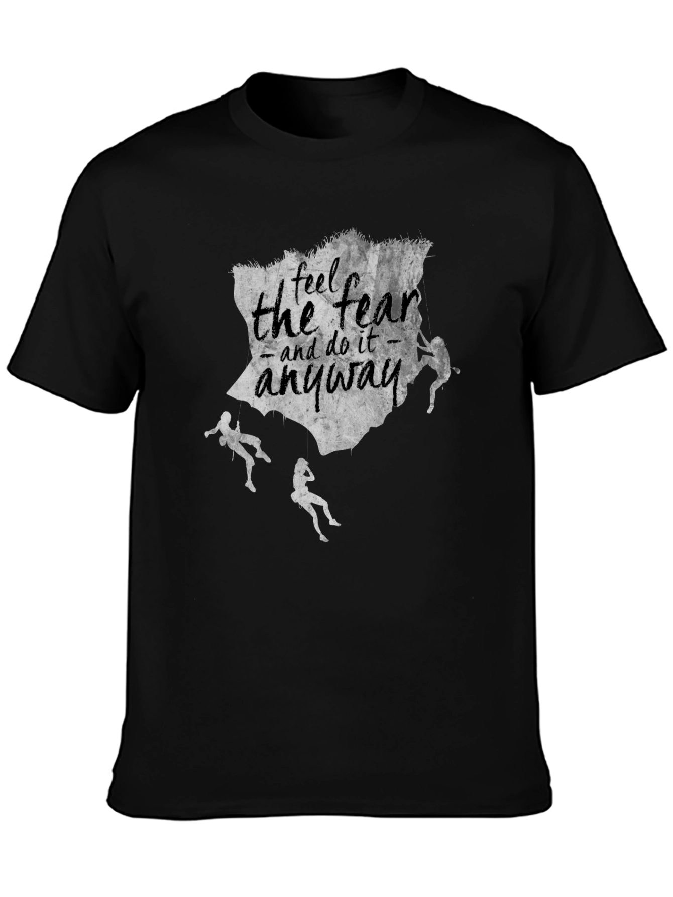 Fearless Climbing T-Shirt - Inspirational Design