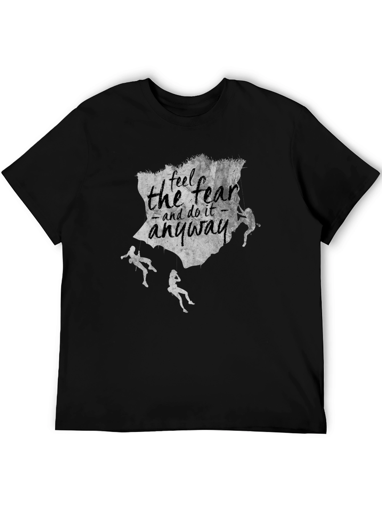 Fearless Climbing T-Shirt - Inspirational Design