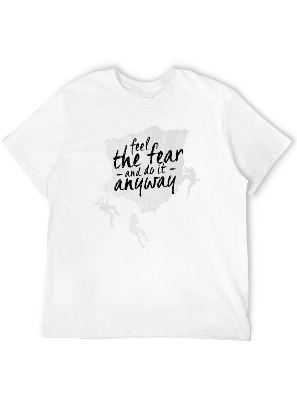 Fearless Climbing T-Shirt - Inspirational Design
