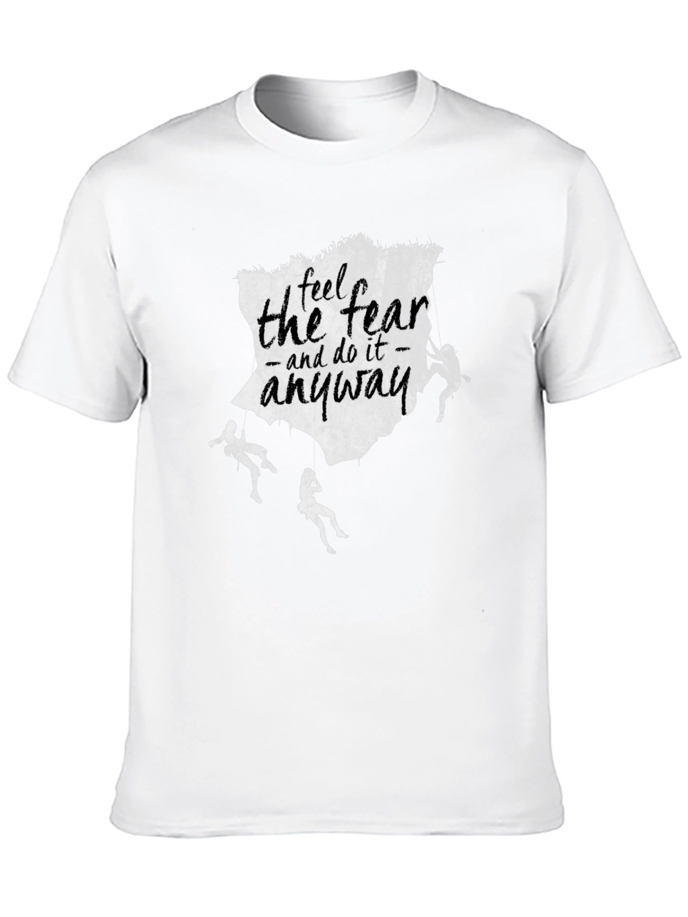Fearless Climbing T-Shirt - Inspirational Design
