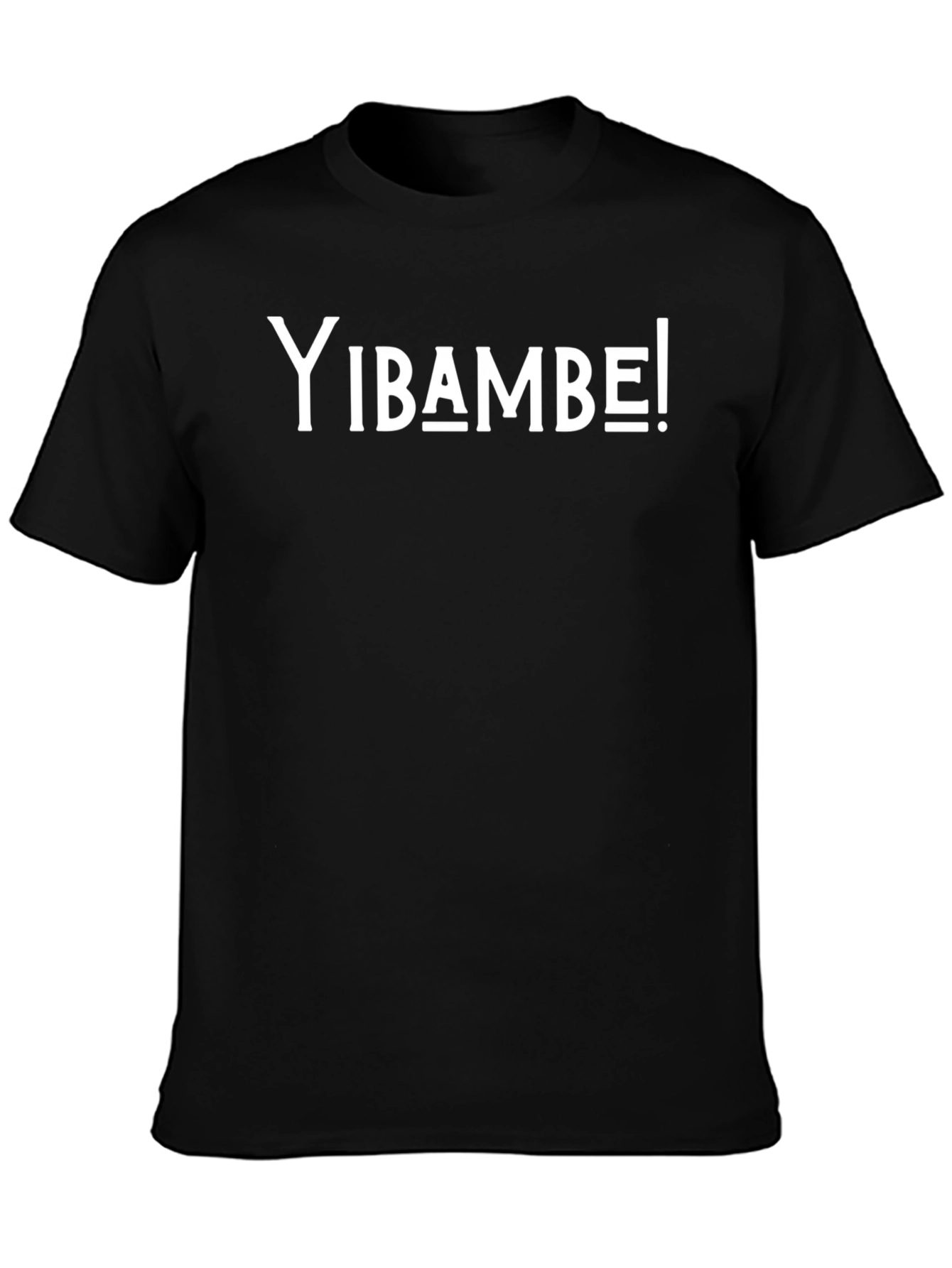 Yibambe! Graphic Tee - Classic Black T-Shirt