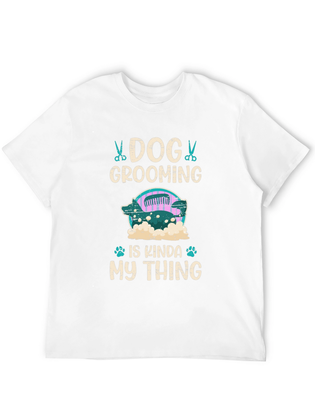 Dog Grooming T-Shirt - Pet Groomer Gift
