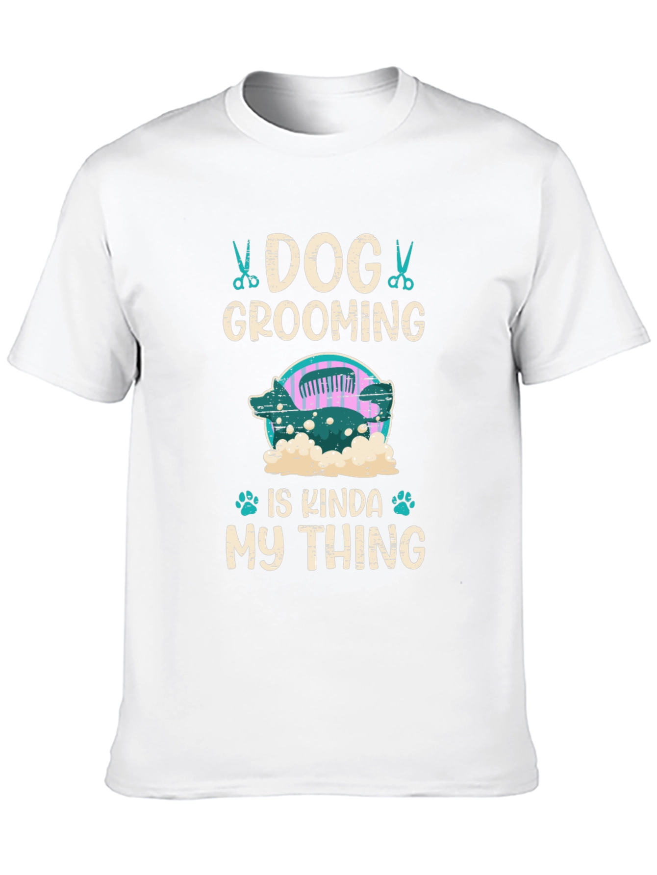 Dog Grooming T-Shirt - Pet Groomer Gift
