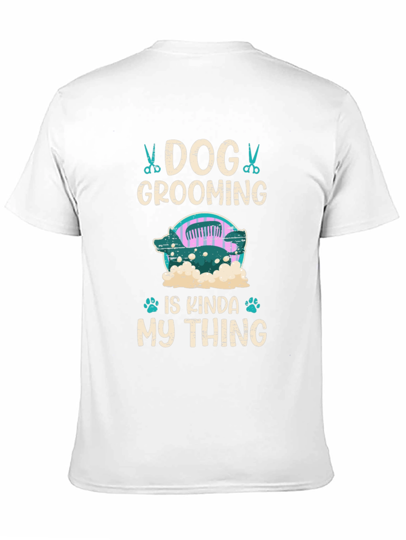 Dog Grooming T-Shirt - Pet Groomer Gift
