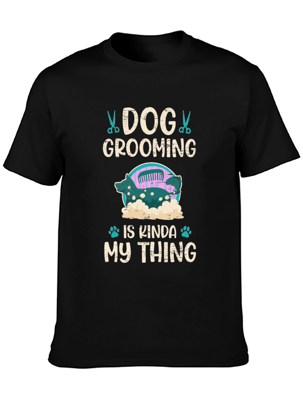 Dog Grooming T-Shirt - Pet Groomer Gift