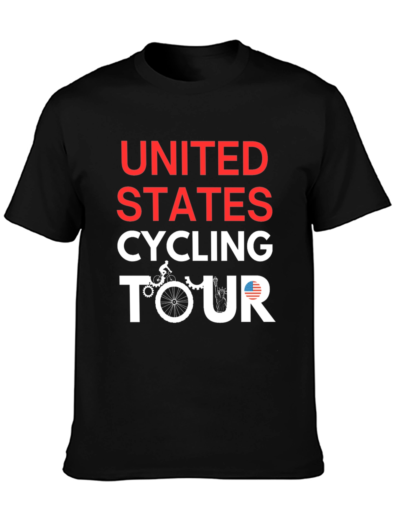 United States Cycling Tour T-Shirt