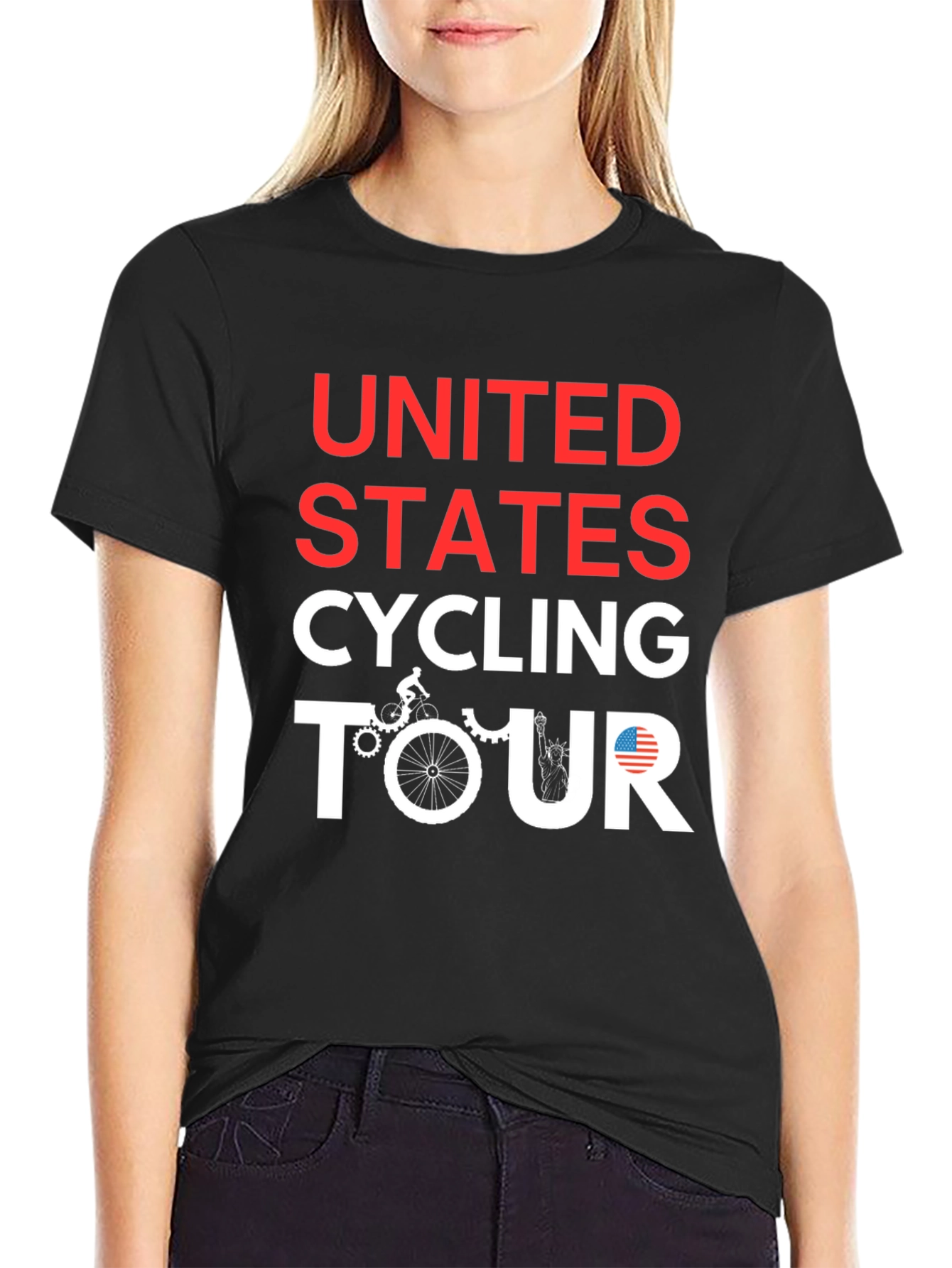 United States Cycling Tour T-Shirt