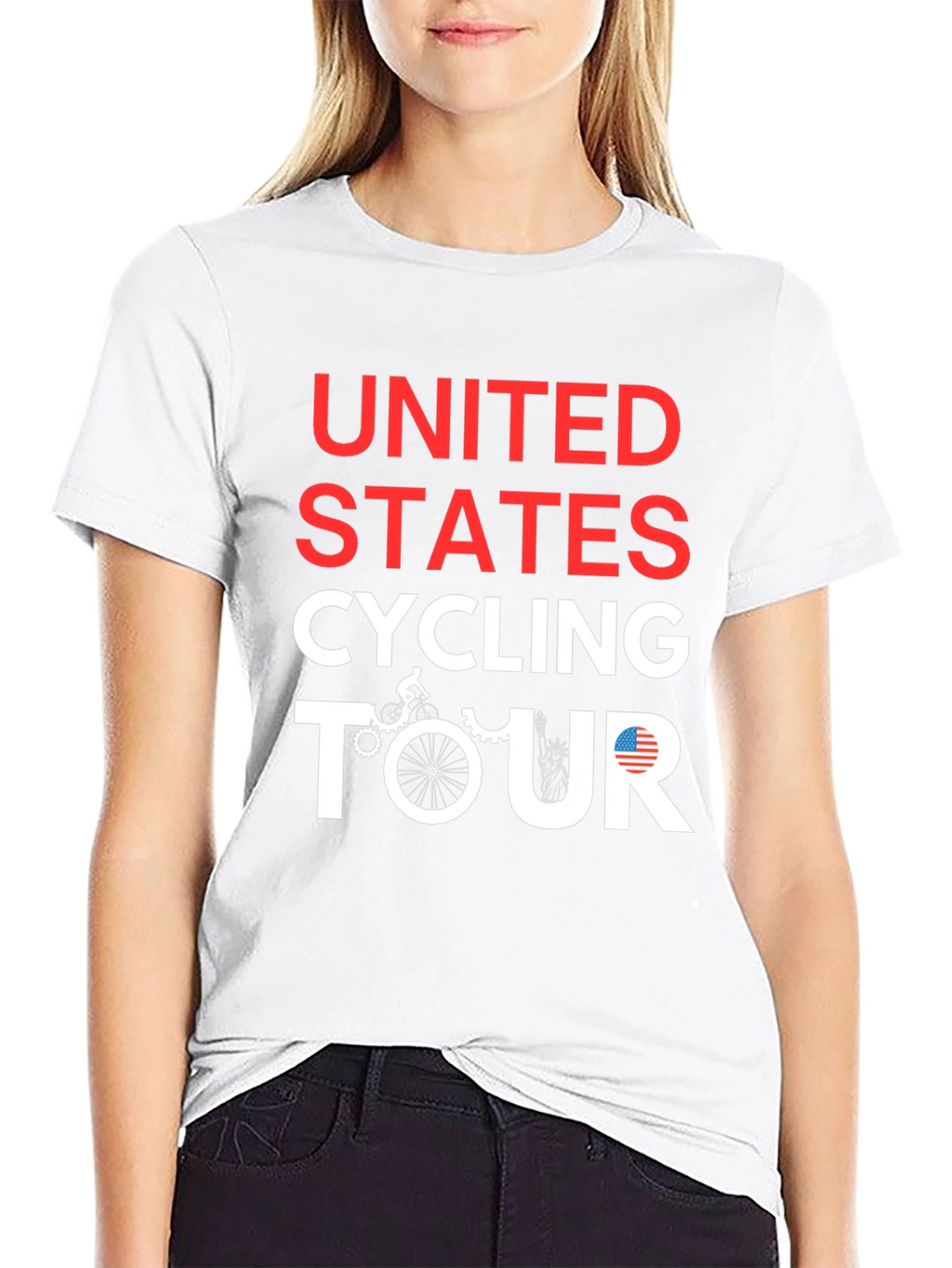 United States Cycling Tour T-Shirt