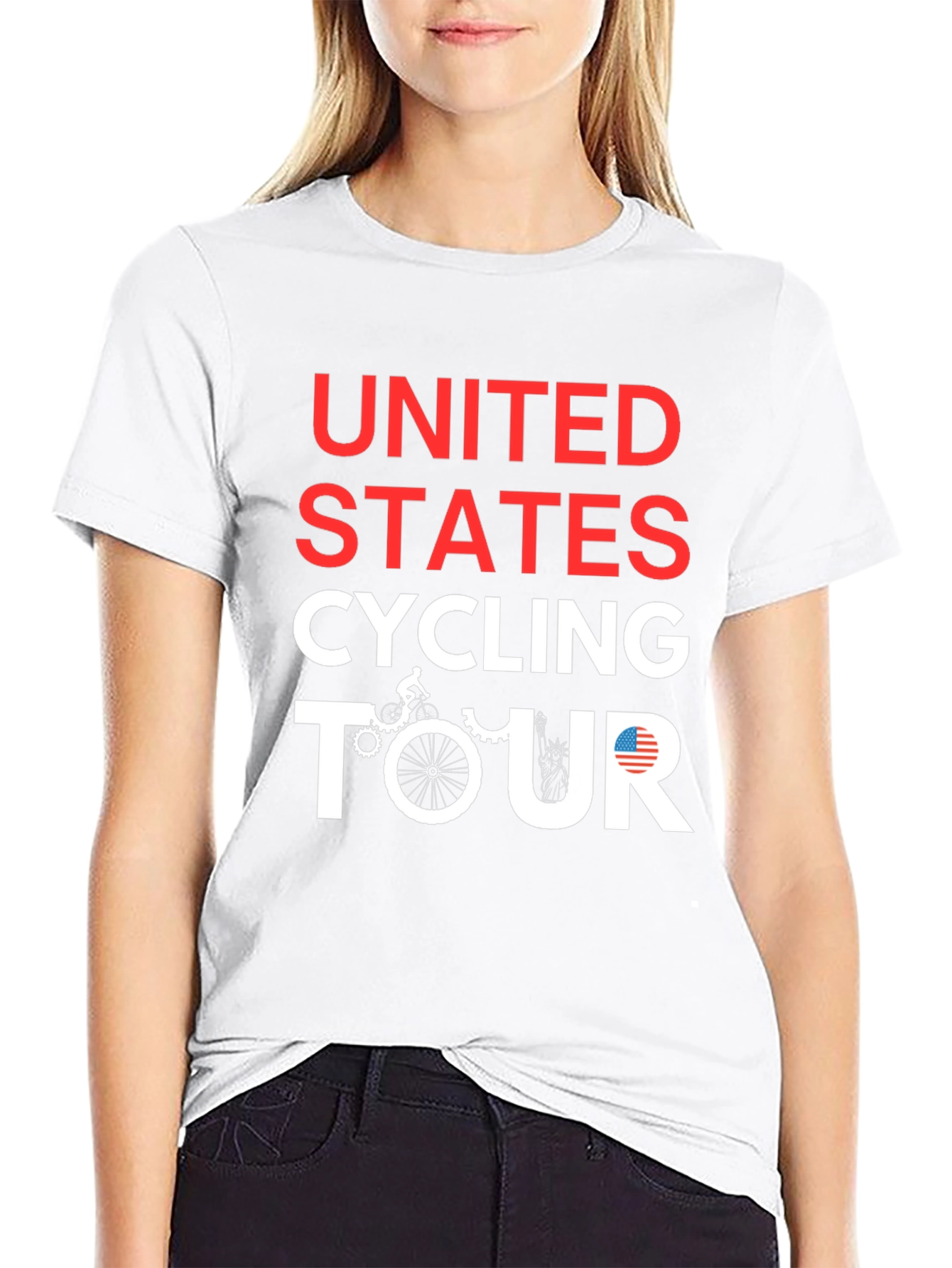 United States Cycling Tour T-Shirt