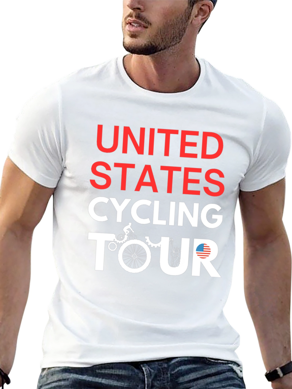 United States Cycling Tour T-Shirt