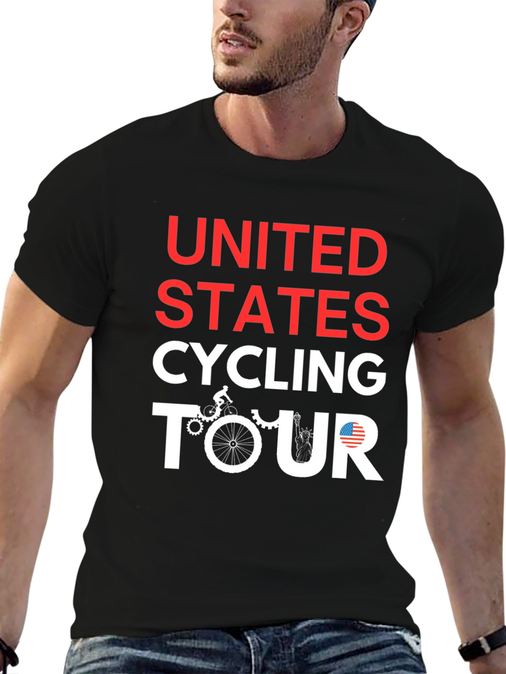 United States Cycling Tour T-Shirt