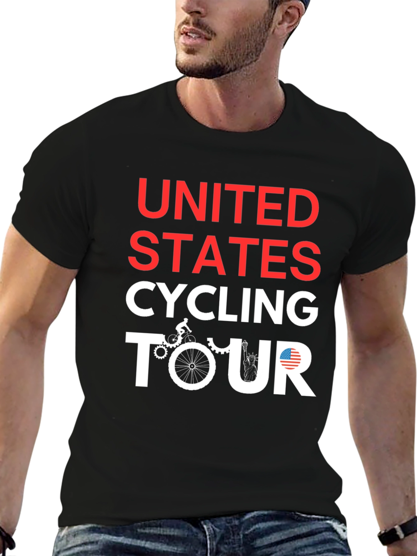 United States Cycling Tour T-Shirt