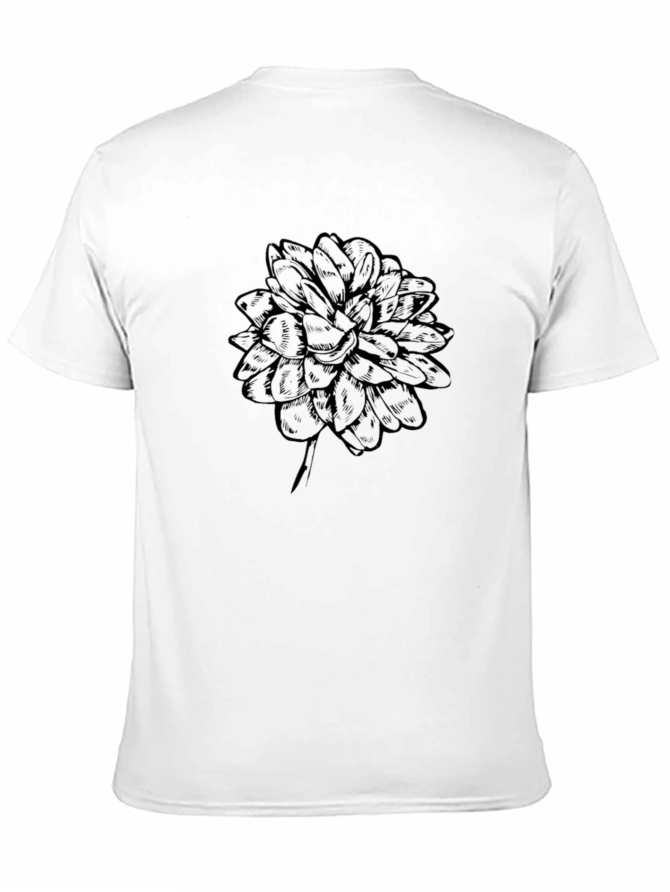 Black Floral Graphic Tee - Stylish Casual Wear