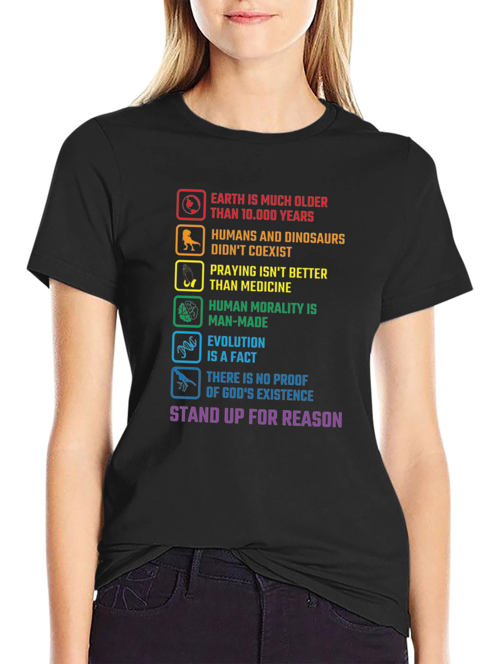 Reason T-Shirt: Science & Logic Tee