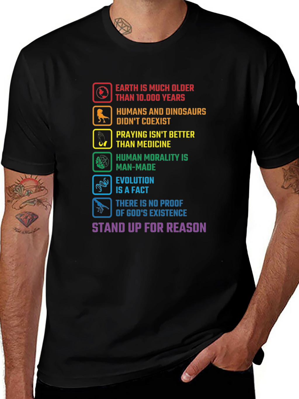 Reason T-Shirt: Science & Logic Tee