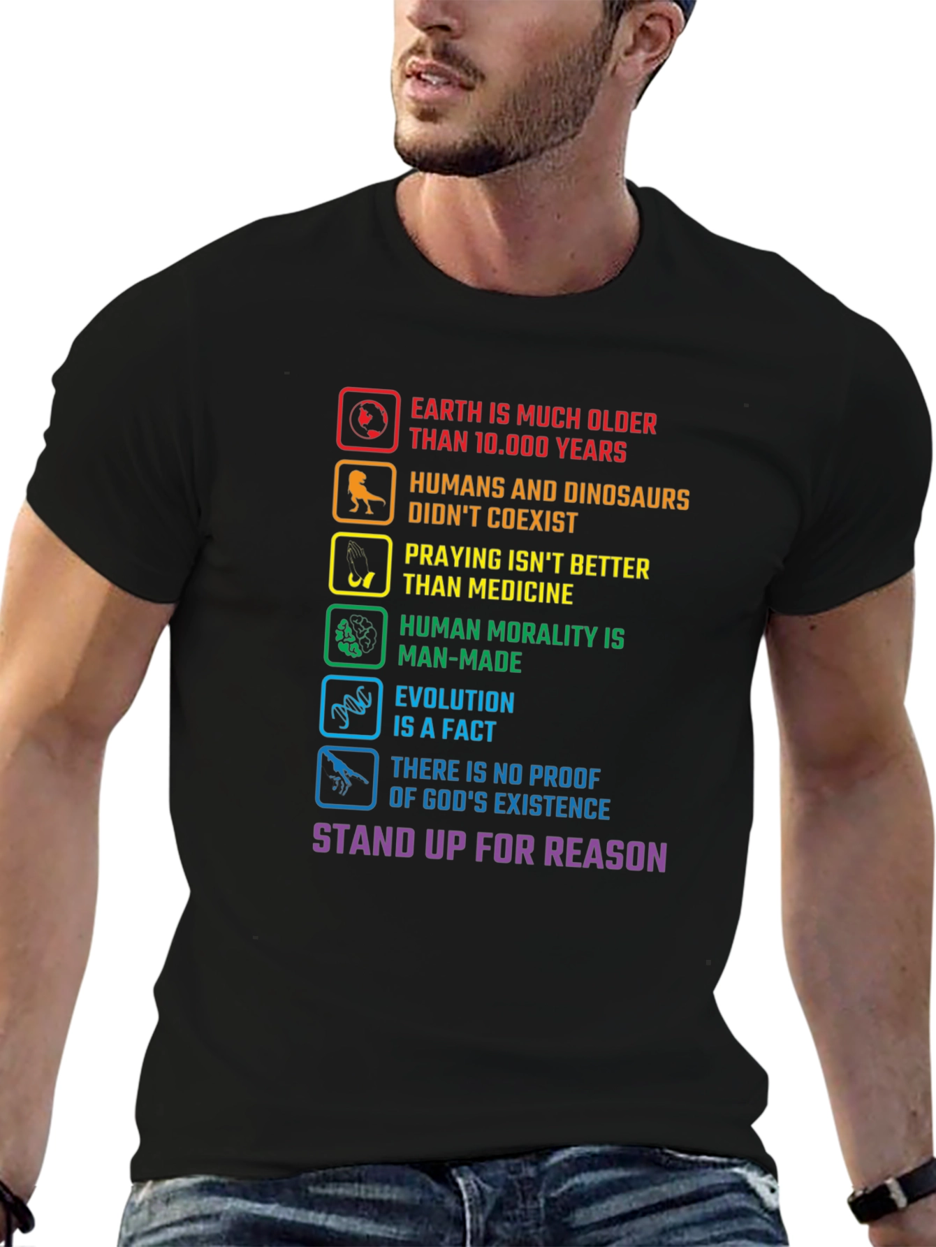 Reason T-Shirt: Science & Logic Tee