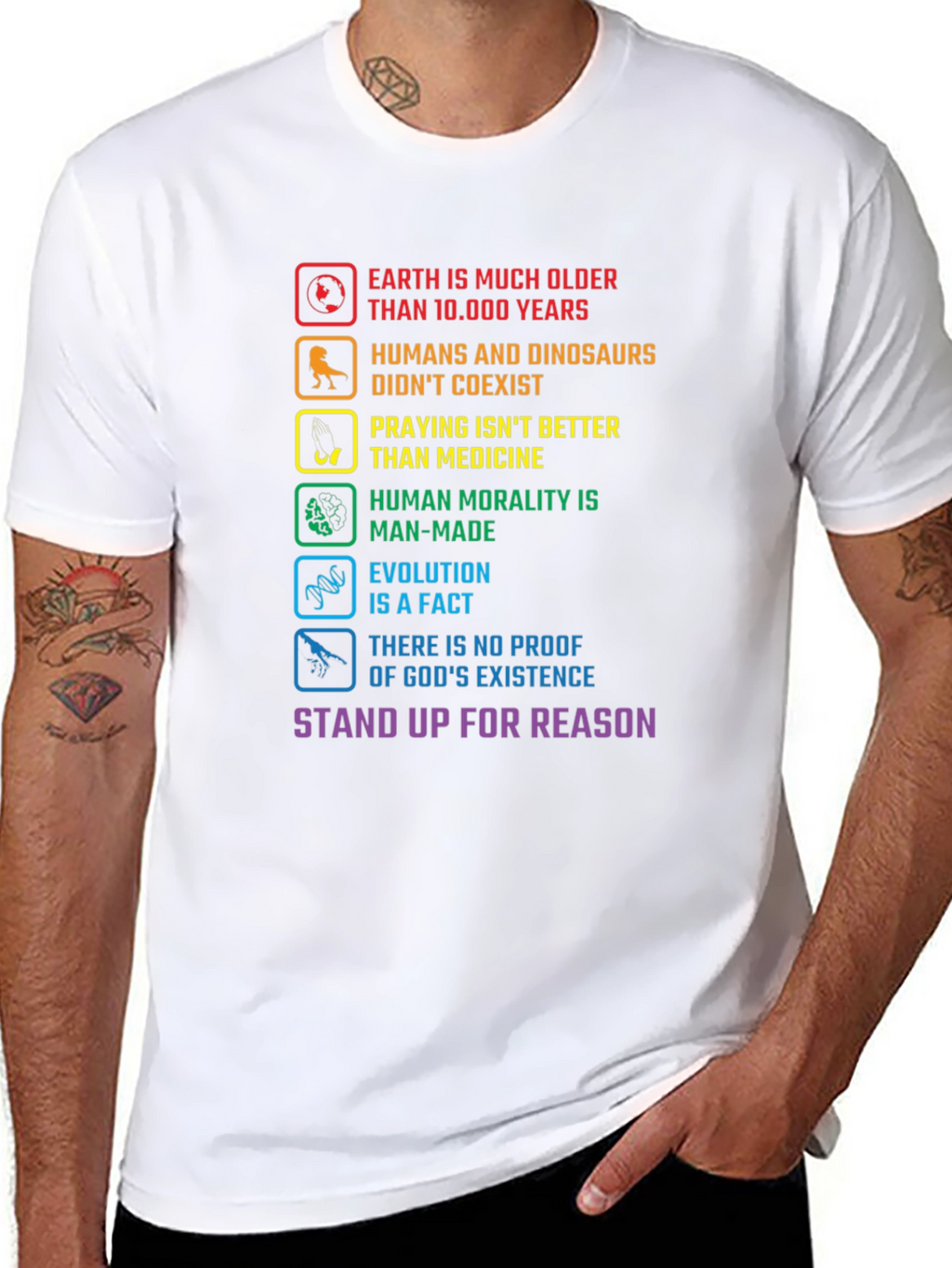Reason T-Shirt: Science & Logic Tee