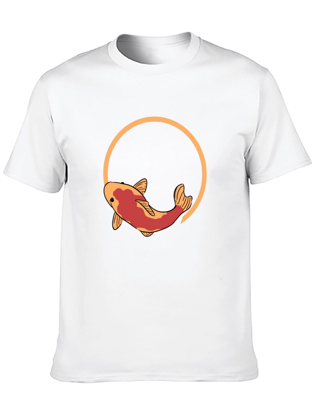 Koi Fish Graphic T-Shirt - Artistic Design