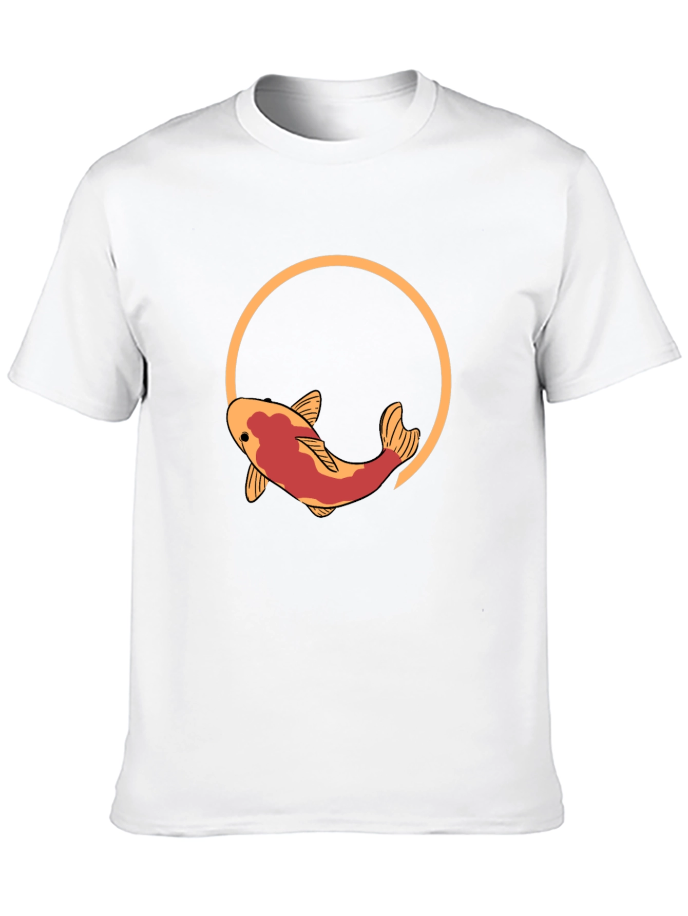 Koi Fish Graphic T-Shirt - Artistic Design