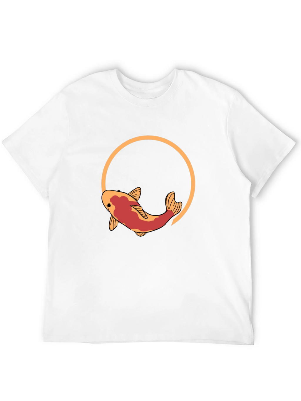 Koi Fish Graphic T-Shirt - Artistic Design