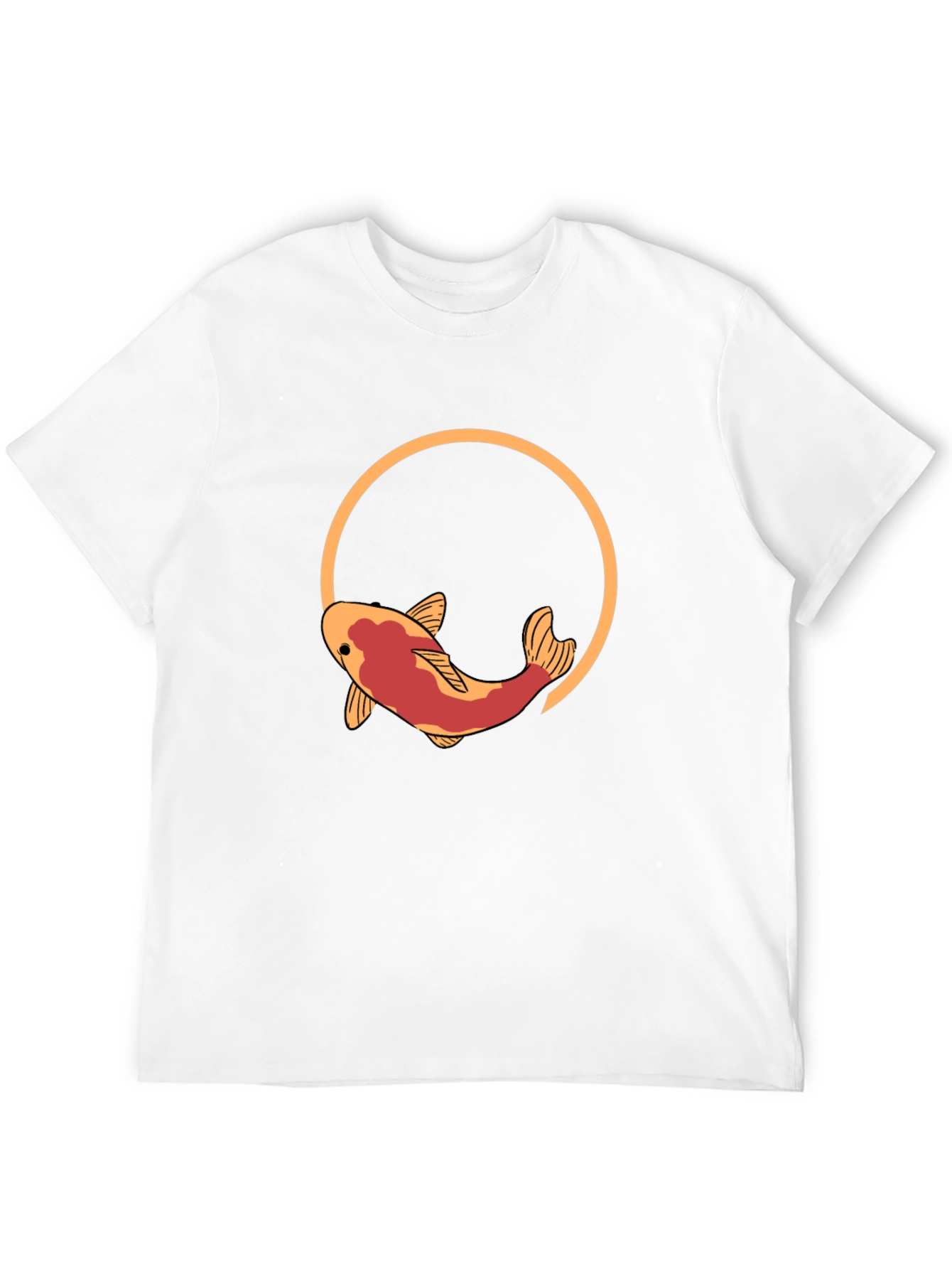 Koi Fish Graphic T-Shirt - Artistic Design