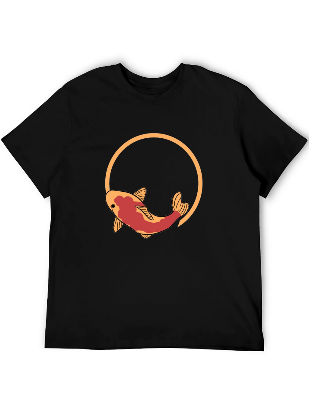 Koi Fish Graphic T-Shirt - Artistic Design