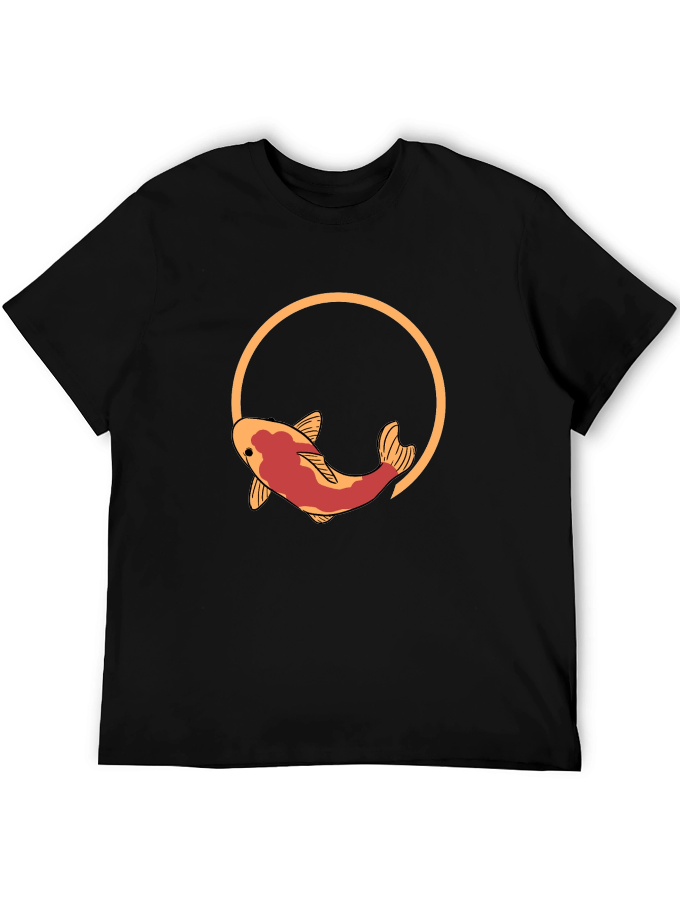 Koi Fish Graphic T-Shirt - Artistic Design