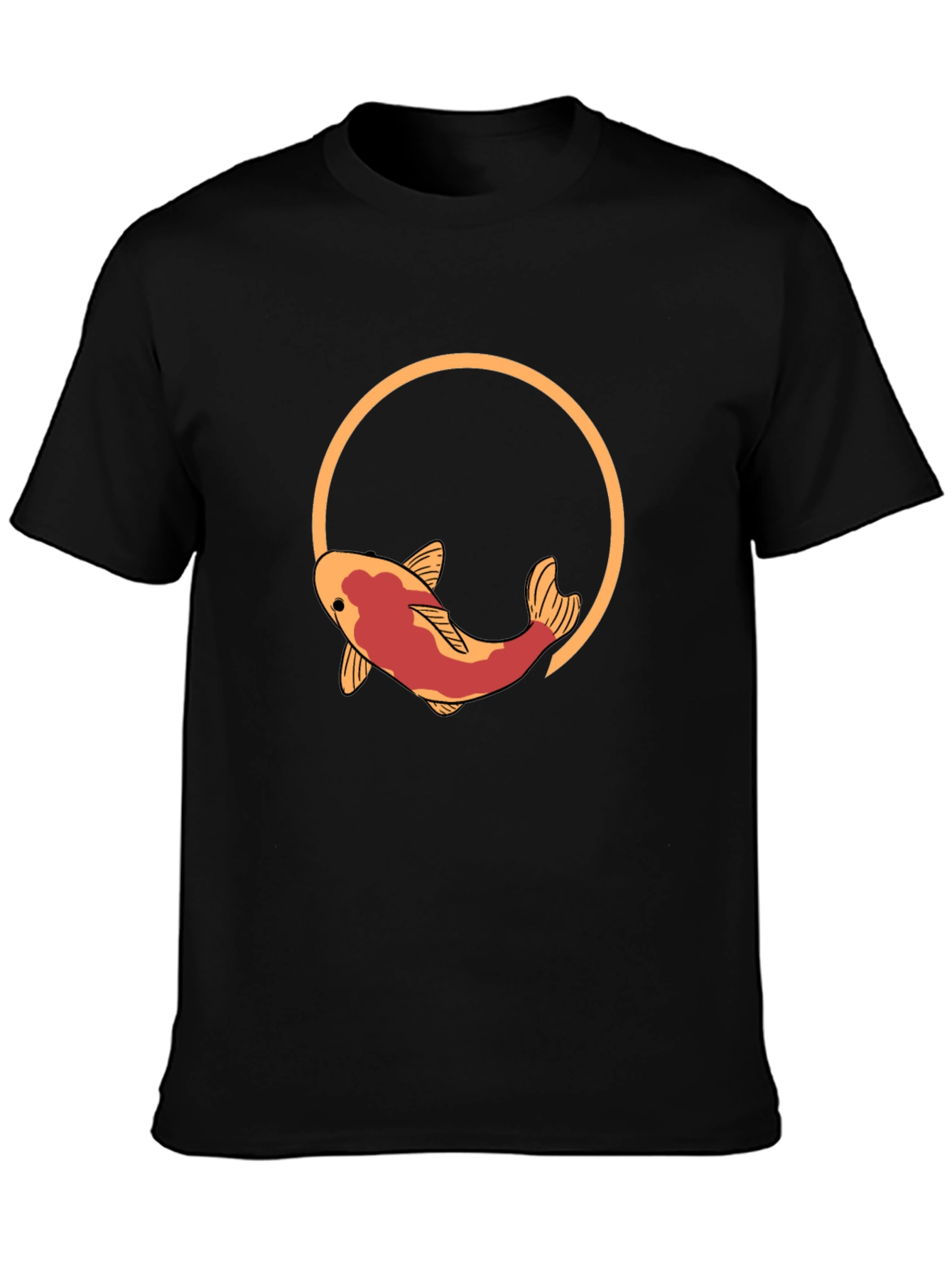 Koi Fish Graphic T-Shirt - Artistic Design