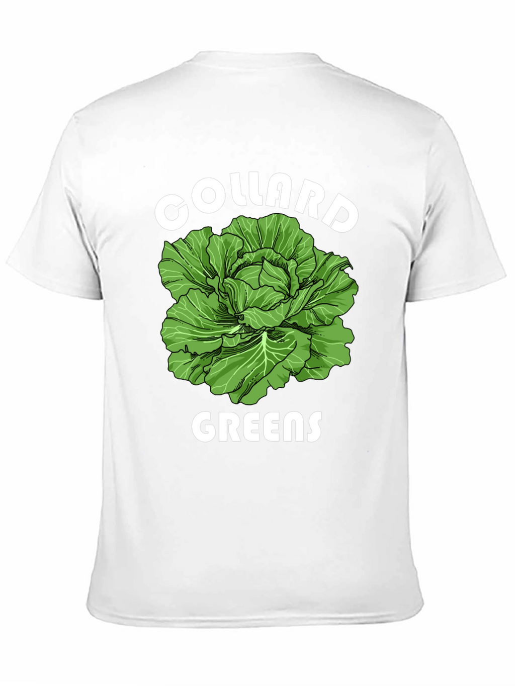 Collard Greens Graphic T-Shirt - Fresh Vegetable Tee