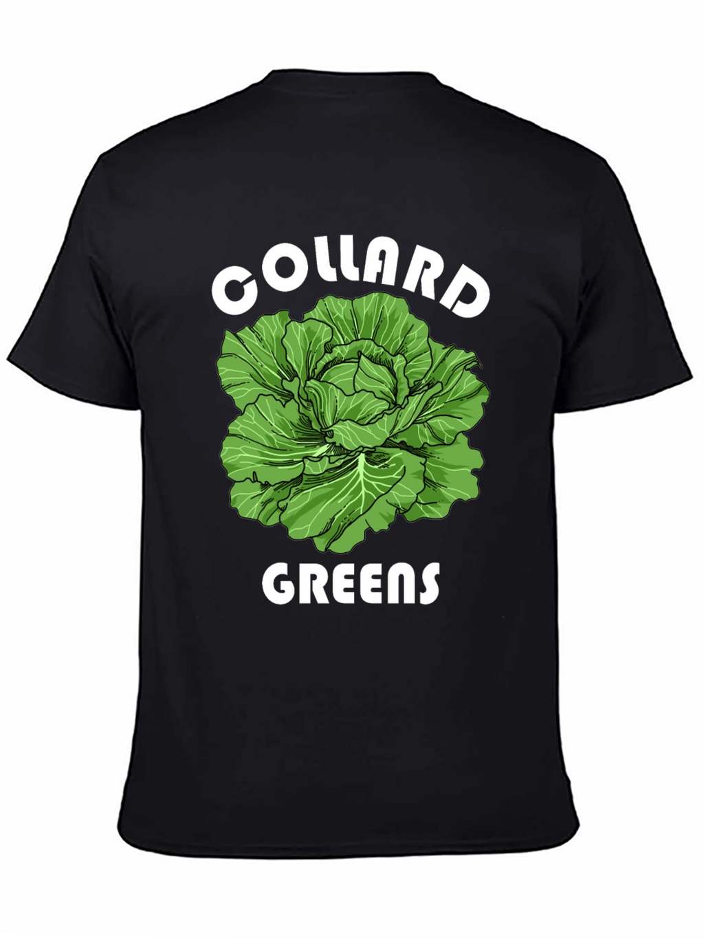 Collard Greens Graphic T-Shirt - Fresh Vegetable Tee