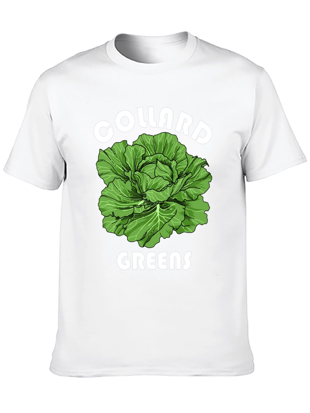 Collard Greens Graphic T-Shirt - Fresh Vegetable Tee